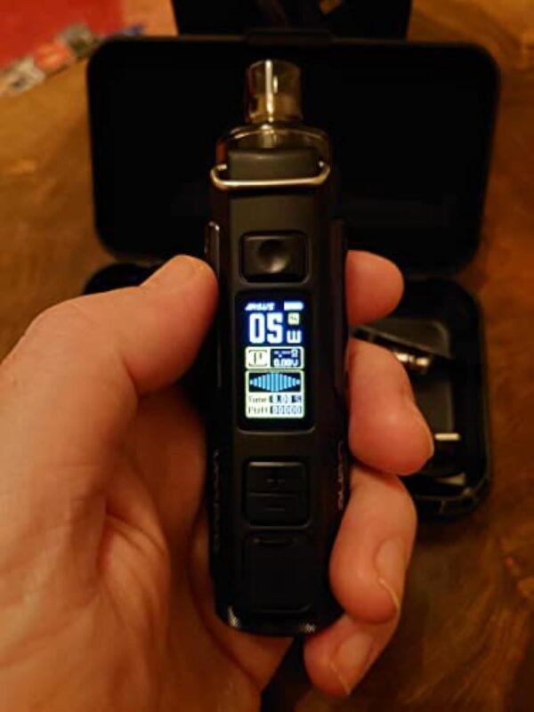 VOOPOO Argus Pro Pod Kit 3000mAh 4.5ml  Cigarettes électroniques Kit - sans e liquide, sans nicotine (Carbon Fiber & Black) – Image 4