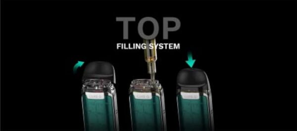 Vaporesso LUXE Q Kit | Original Vaporesso 2ml Capacity SSS Leak-Resistant 1000mAh Battery 0.8ohm 1.2ohm Coil Pod Vaper E-cig Vape Mod Vaping – Image 6