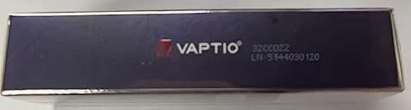 Vaptio Cosmo Nebula Kit avec batterie intégrée 1500 mAh et double bobines Cosmo Kit de démarrage pour cigarette électronique sans e-liquide sans nicotine – Image 16