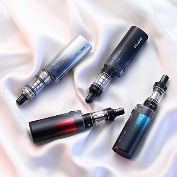 Vaptio Cosmo Nebula Kit avec batterie intégrée 1500 mAh et double bobines Cosmo Kit de démarrage pour cigarette électronique sans e-liquide sans nicotine – Image 8