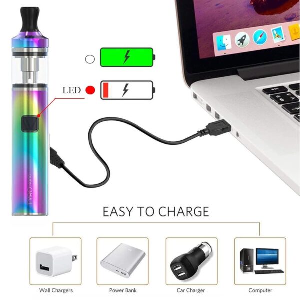 Vaptio NANO kit de démarrage Vape Pen 7W - 30W KIT Cigarette électronique Vaporisateur sans e liquide sans nicotine – Image 6