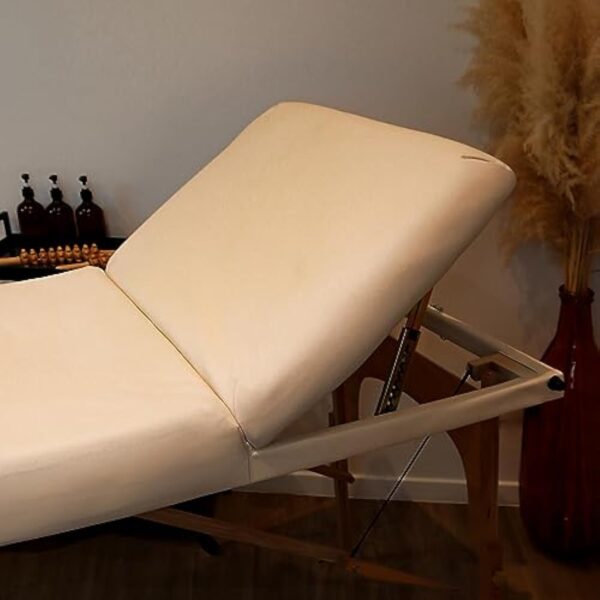Vivezen - Table de Massage Pliante 3 Zones en Bois avec Panneau Reiki + Accessoires et Housse de Transport - Plusieurs Coloris – Image 8