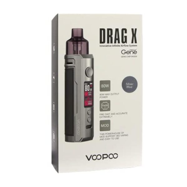 Voopoo Drag X Mod Pod, 4.5 ml, Batterie 18650 (non incluse), Cigarette Électronique, Couleur Bronze Knight, Sans Nicotine – Image 8