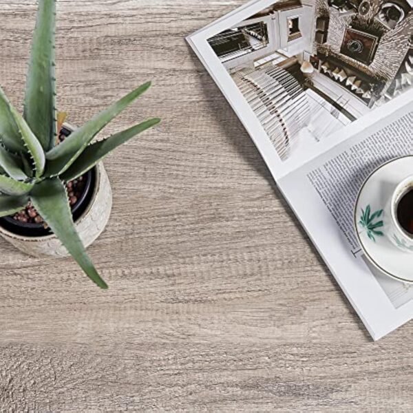 Yaheetech Table Basse avec Plateau Relevable Table de Salon avec Compartiment Caché en Bois MDF Gris 104,5X 49,5 x 47 cm – Image 10