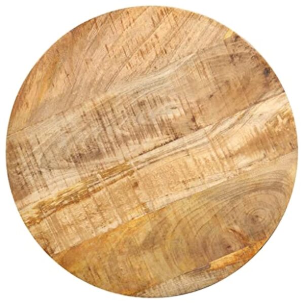 vidaXL Table Basse Table d'Appoint Table de Salon Table de Canapé Bout de Canapé Salle de Séjour Maison 43x55 cm Bois de Manguier Solide – Image 6