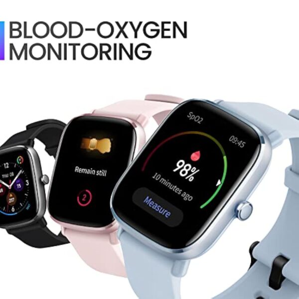 Amazfit GTS 2 Mini Montre Connectée Femmes Homme Alexa Intégré, Autonomie de 14 Jours, Tracker d'activité avec SpO2, 70+ Modes Sportifs, Montre Connectée Sport GPS – Image 6