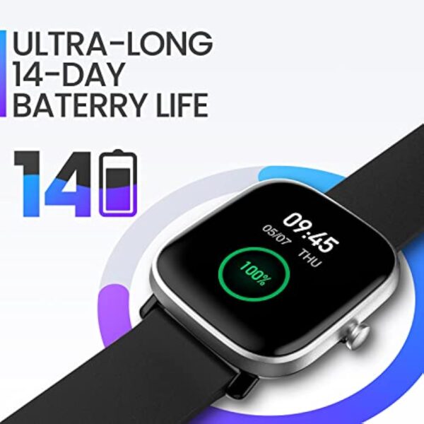 Amazfit GTS 2 Mini Montre Connectée Femmes Homme Alexa Intégré, Autonomie de 14 Jours, Tracker d'activité avec SpO2, 70+ Modes Sportifs, Montre Connectée Sport GPS – Image 9