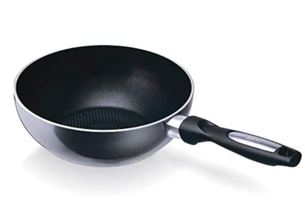 Beka 13078204 Pro Induc Anthracite Mini Poêle Wok en aluminium intérieur revêtu 20 cm – Image 2