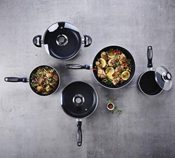 Beka 13078204 Pro Induc Anthracite Mini Poêle Wok en aluminium intérieur revêtu 20 cm – Image 5