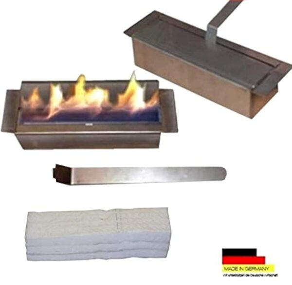 Bio Ethanol Cheminee Sahara - Choisissez Parmi 5 Couleurs (Argent) – Image 4