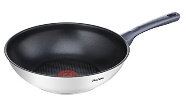 DAILYCOOK Poêle Wok Inox 28 cm Tous Feux Dont Induction – Image 2