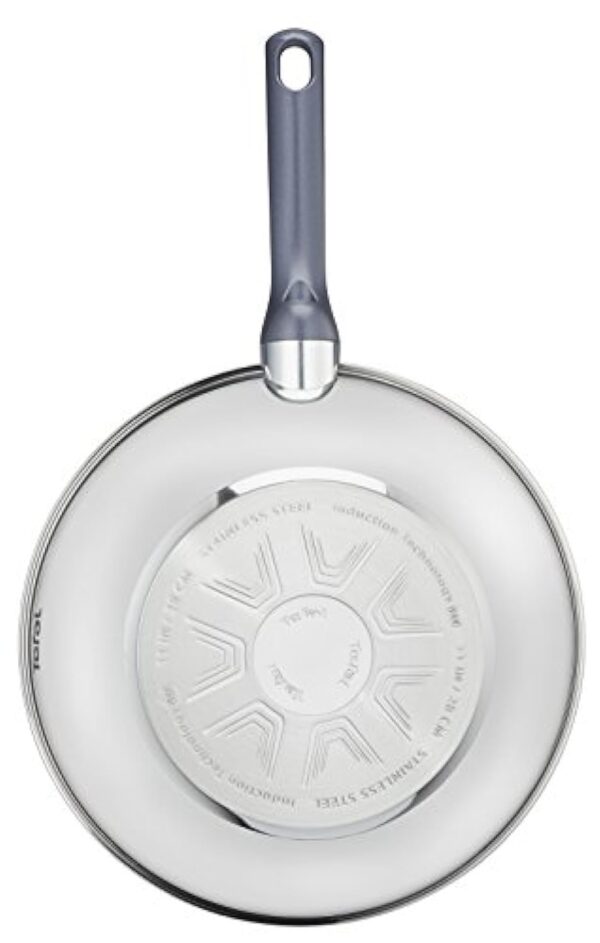 DAILYCOOK Poêle Wok Inox 28 cm Tous Feux Dont Induction – Image 4