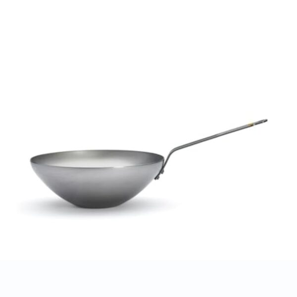 De Buyer - Wok à queue MINERAL B en acier - Diamètre 28 cm, base 8 cm - 5618.28 – Image 4