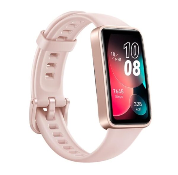 HUAWEI Band 8 Montre Connectée,Écran Tactile sans bordure,Suivi du sommeil,100+ Modes d'entrainement,Charge rapide,longue durée,10001+Cadrans au Choix,Étanche,Compatible avec iPhone et Android,Rose – Image 3