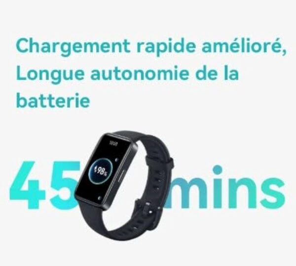 HUAWEI Band 8 Montre Connectée,Écran Tactile sans bordure,Suivi du sommeil,100+ Modes d'entrainement,Charge rapide,longue durée,10001+Cadrans au Choix,Étanche,Compatible avec iPhone et Android,Rose – Image 5