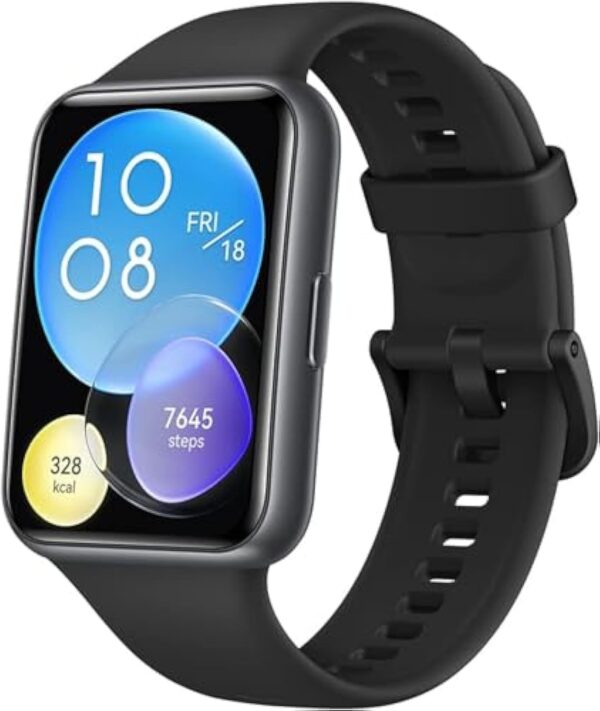 HUAWEI Watch FIT 2 SmartWATCH, écran 1,74' FullView, appels Bluetooth, Gestion de la santé, Longue durée de Vie de la Batterie, entraînement Rapide animé, Capture SpO2, Garantie 38 Mois, Noir – Image 2