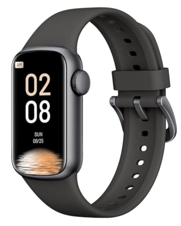 IMFRCHCS Montre Connectée Femme Homme, 1.47''Smartwatch avec 137 Modes Sport, Sommeil Moniteur, Oxymètre Podomètre, Notification Intelligente, Montre Etanche IP68 Sport Compatible pour Android iOS – Image 2
