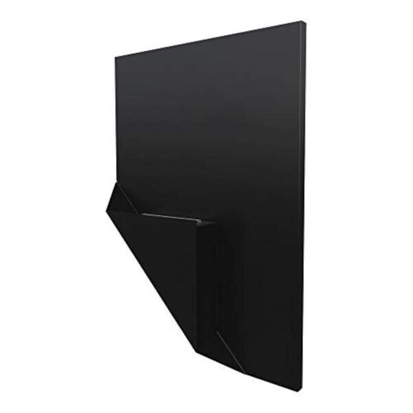 KRATKI Cheminée Murale décorative Papa - 900 x 650 mm - Récipient de 0,2 l - Noir - Idéal pour la Maison, Le Salon ou la Chambre à Coucher - Certifié TÜV Rhénanie – Image 3