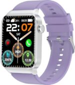 Montre Connectée Homme Femme, 1.85" HD Smartwatch avec Appel Bluetooth,113 Modes Moniteur Sommeil Cardiofréquencemètre, Podometre Calories Montre Intelligente Bracelet Etanche IP68 pour Android iOS