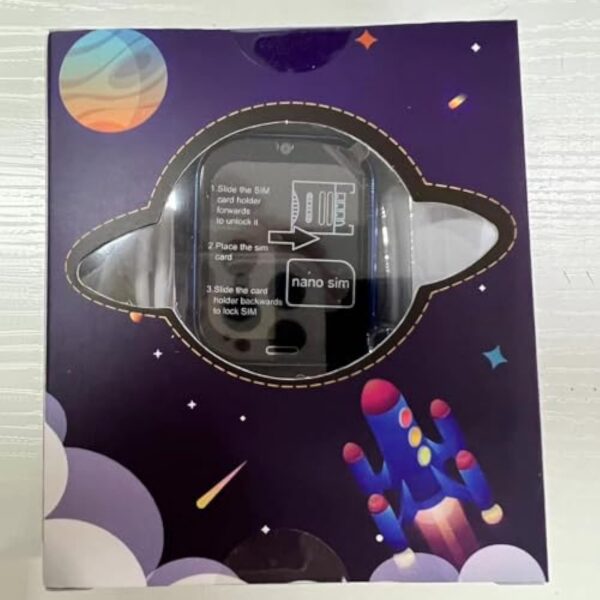 Montre Connectée Enfant 19 Jeux - Smartwatch Téléphone pour Fille Garçon avec Appel SOS, Jeux, Montre Intelligente pour Enfants de 3-12 Ans Cadeau avec Musique, Appareil Photo, Lampe Poche (Bleu) – Image 9