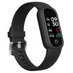 TOOBUR Montre Connectée Femme Homme, Bracelet Connecté avec 14 Sports, Podomètre, Cardiofrequencemètre, Surveillance du Sommeil, Étanche IP68, Calories, Smartwatch Compatible avec iOS et Android