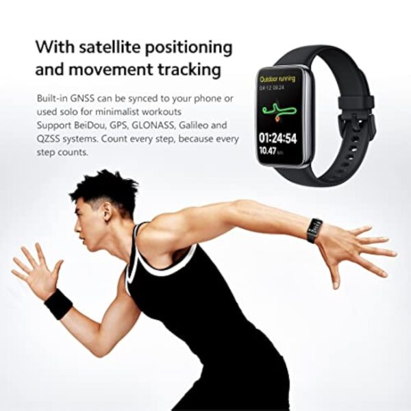 Xiaomi Smart Band 7 Pro, Montre Intelligente Hommes avec Écran AMOLED de 1,64", Smartwatch avec GPS et Cardiofréquencemètre pour Femmes, 110 Modes de Sport,Montre Connectée Étanche 5 ATM, Noir – Image 5