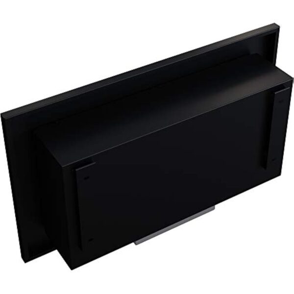 kratki DELTA2 - Bio-cheminée - pour la Maison, Le Salon ou la Chambre à Coucher et Les Styles - Noire - avec vitrage – Image 6