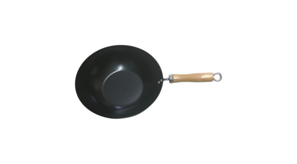 WO K diamètre de  28 cm en acier au carbone revêtement antiadhésif double couche – Image 5