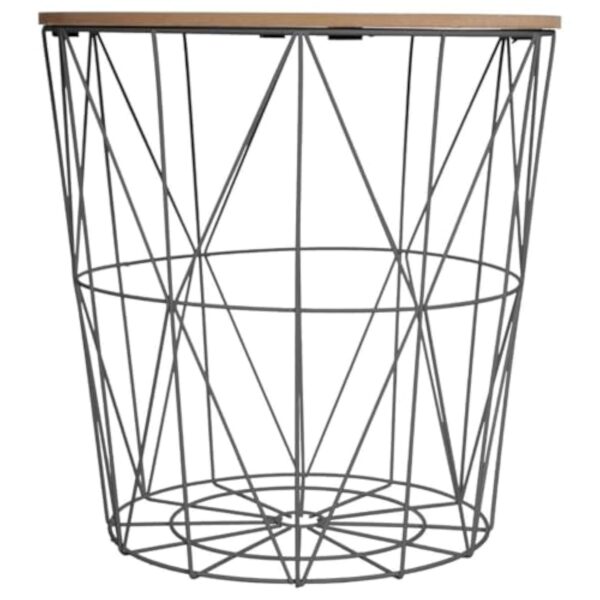 Atmosphera - Table d'appoint Kumi Noire D40 cm – Image 4