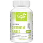 Cestfilo Liposomal Glutathion Réduit 1300 mg, Forme Active L Glutathion Réductase (GSH), Puissant Antioxydant pour une Protection Cellulaire Optimale (60 unité (Lot de 1))