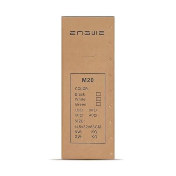 ENGWE M20 Vélo électrique pour Homme avec pneus Fat Tire 20" x 4,0" 48 V 13 Ah Longue portée 50 km à 100 km 7 Vitesses (Vert) – Image 12