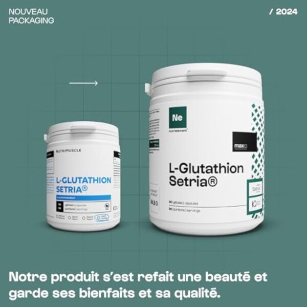 Glutathion Setria® - 30 gélules - Antioxydant - Kyowa Quality® - Forme Brevetée - Vegan | Nutrielement By Nutrimuscle – Image 3