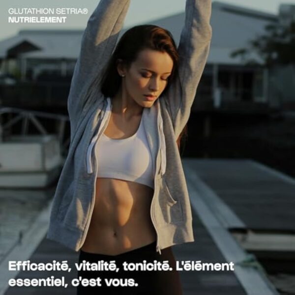 Glutathion Setria® - 30 gélules - Antioxydant - Kyowa Quality® - Forme Brevetée - Vegan | Nutrielement By Nutrimuscle – Image 4