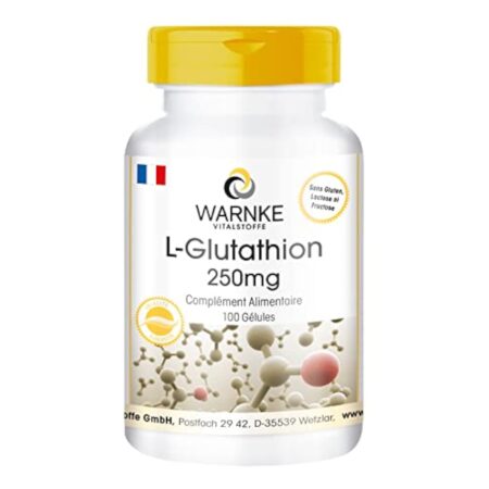 L-Glutathion 250mg - 100 gélules | Herba Direkt - Qualité des pharmacies allemandes