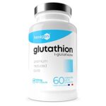 L-Glutathion 300mg - +2 Mois de Cure - Antioxydant & Détoxifiant - Boost Glutathion, Peau Nette - Réduit & Disponible - 60 Gélules Végétales - Vegan - Sans Additifs - Made in France - Hexagon