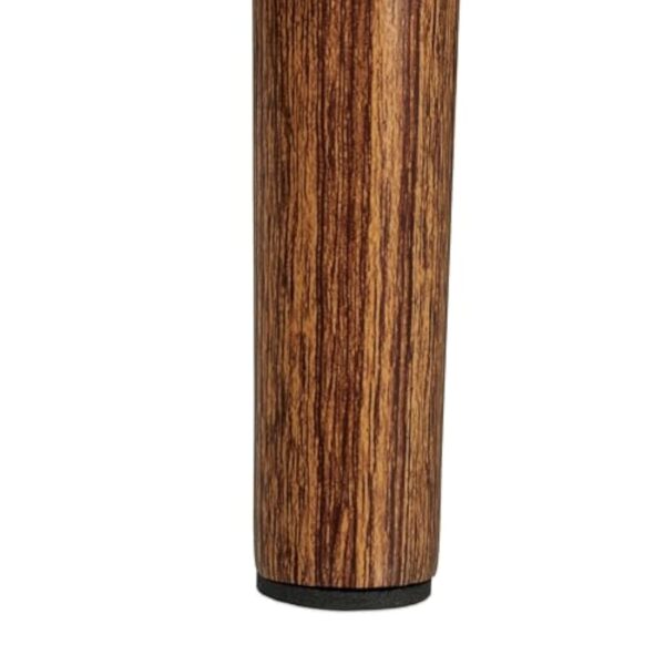 Relaxdays Table Basse Pliable, 2 Compartiments latéraux, Support Salon avec rangements, Industriel, 45x108x40 cm, Marron – Image 8