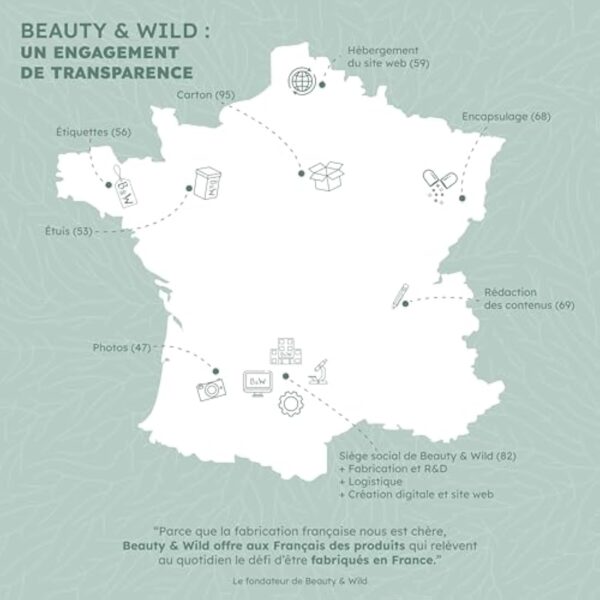 Beauty & Wild VITAMINE D3 VÉGÉTALE | 2 spray = 2000UI | Immunité & Santé des Os et des Dents | VITAMINE D3 VÉGAN | Enfants & Adultes | Flacon spray | 5 mois de cure | 20ml | MADE IN FRANCE – Image 6