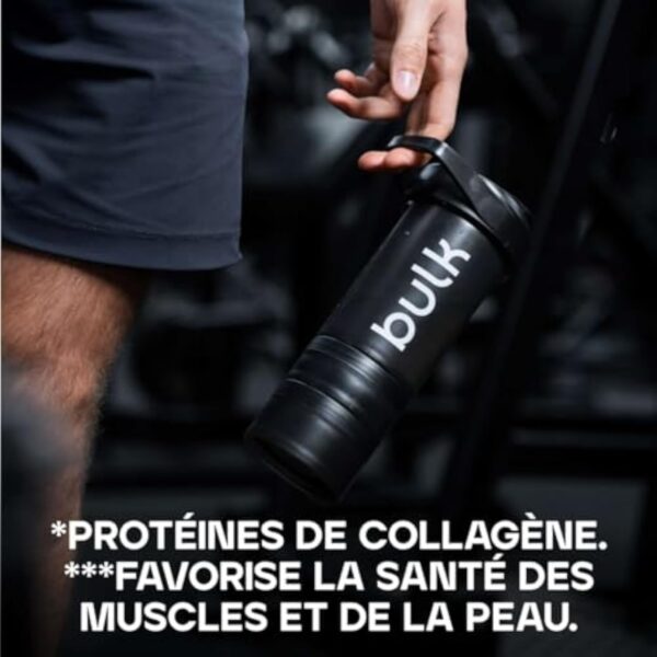 Bulk Collagène et Vitamine C en Poudre, Vanille, 500 g – Image 4