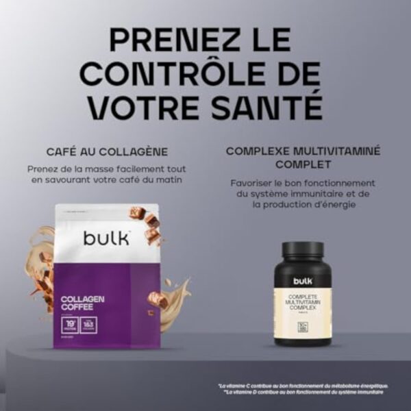 Bulk Collagène et Vitamine C en Poudre, Vanille, 500 g – Image 7
