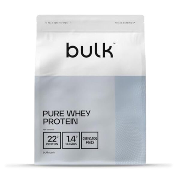 Bulk Protéine Whey en Poudre, Vanille, 1kg – Image 2