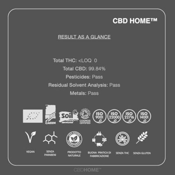 CBD HOME Oils - 20% Avec Ashwagandha et Safran - 30 ML - Base d'Huile de MCT (Coco) et de Chanvre Biologique - Enrichi avec 20% de CBD Pur - CBD Certifié 6000 mg. – Image 5