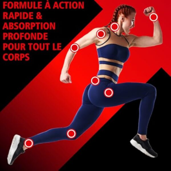 CRÈME DE CHANVRE EXTRA FORTE | Crème Naturelle De Qualité Supérieure Pour Les Articulations Et Les Muscles | Cou, Épaules, Coudes, Dos, Hanches, Genoux, Poignets, Mains, Pieds, Chevilles (300 ml) – Image 3