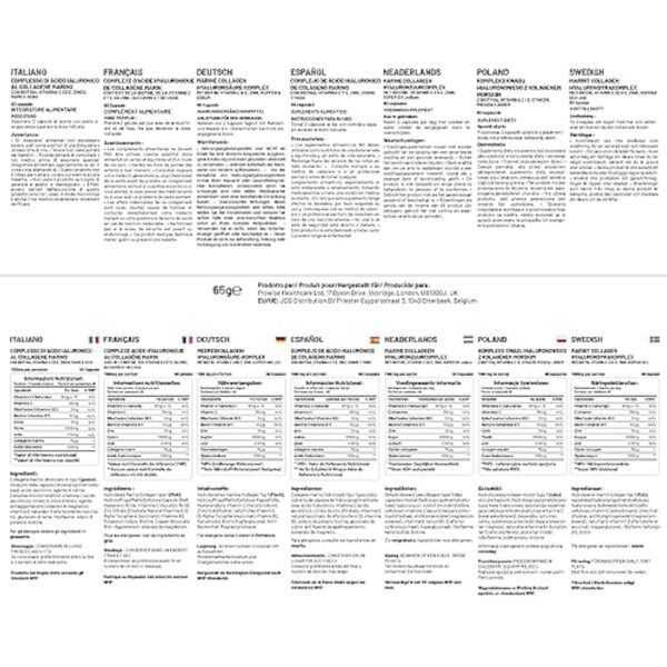 Collagène Marin avec Acide Hyaluronique 1100mg - 90 Capsules Boostées en Acide Hyaluronique, Vitamines C, E, B2, Biotine, Cuivre, Zinc et Iode | Fabriqué au Royaume-Uni par Prowise Healthcare – Image 4