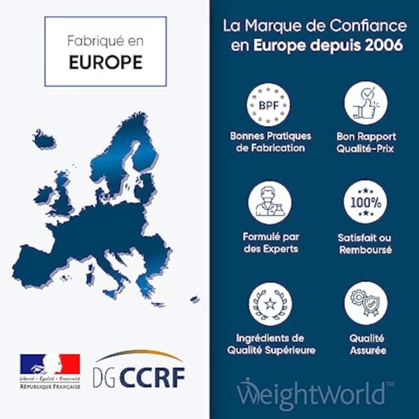 Collagène Marin Hydrolysé 100% Pur Type 1-1170mg 120 Gélules de Collagène Marin - Peptides de Collagène Hydrolysé NatiCol - Alternative Au Collagene Marin Poudre - Os, Articulations, Peau, Cheveux – Image 8