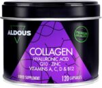 Collagene et Acide Hyaluronique | 120 Gélules | Peptide de Collagene | Collagene Hydrolysé + Acide Hyaluronique + Coenzyme Q10 + Vitamines A, C, D, B12 + Zinc | Peau, Os, Articulations | Anti-âge
