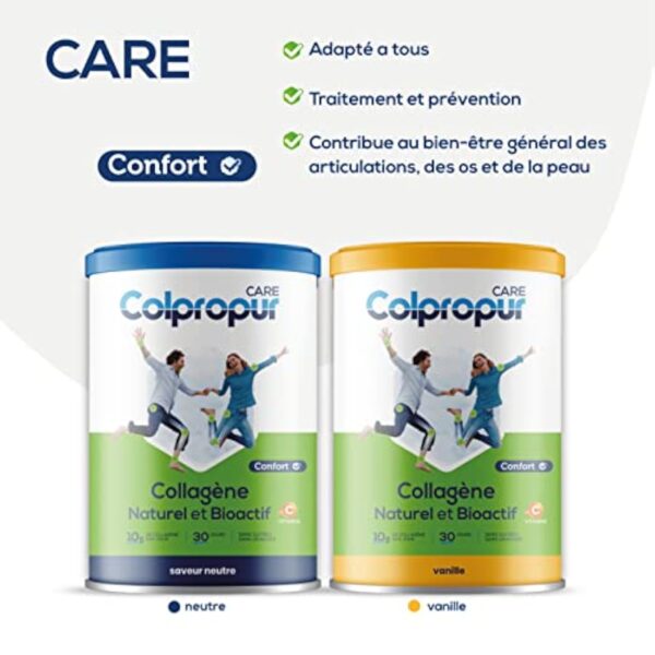Collagène hydrolysé COLPRPUR en poudre | 30 jours | Vitamine C | Confort Os, Articulations, Muscles | Saveur Neutre – Image 4