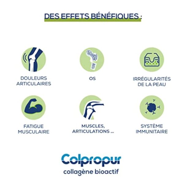 Collagène hydrolysé COLPRPUR en poudre | 30 jours | Vitamine C | Confort Os, Articulations, Muscles | Saveur Neutre – Image 5