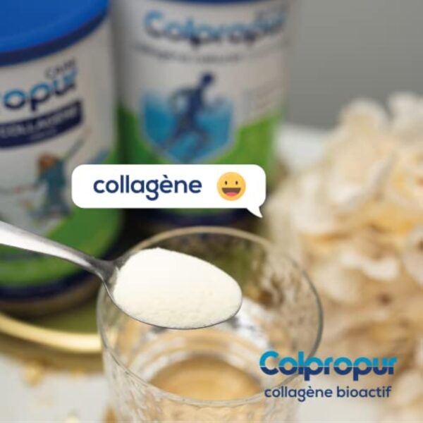 Collagène hydrolysé COLPRPUR en poudre | 30 jours | Vitamine C | Confort Os, Articulations, Muscles | Saveur Neutre – Image 6