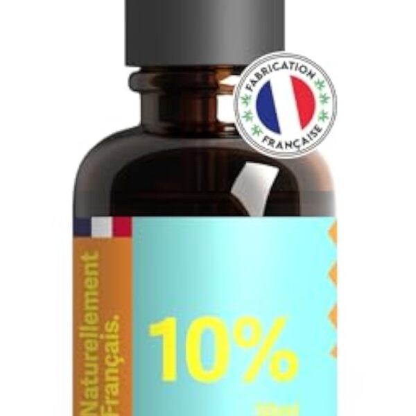 Cotton Therapy-Huile de Coco MCT Huile-Huile de Graines de Chanvre Sativa Pressée à froid-CBD-10%-3000mg-Flacon Pipette 30ml-Anti-Stress-Réduit l'anxiété-Anti-inflammatoire-Anti-douleur-Sommeil