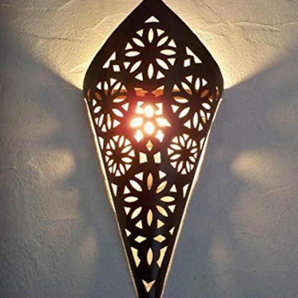 Générique Applique murale fer forgé Marocaine lampe lanterne lustre M14 photophore orientale